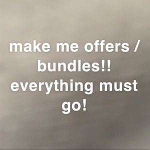 make me offers! same or next day shipping on all orders